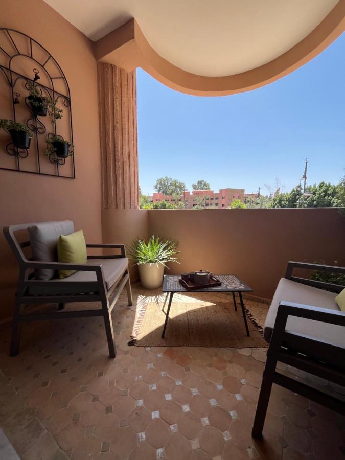 Marrakech M Avenue Terrasse Jardin Lejlighed Marrakesh Eksteriør billede
